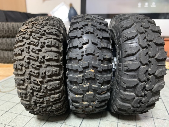 Axial SCX10 JCONCEPTS Tusk 2.2タイヤ Tusk 2.2