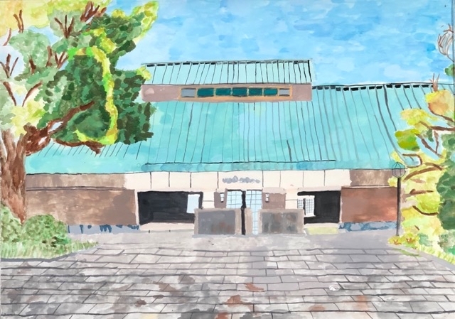 稲沢教室、完成した絵になる町を紹介します。その5_f0373324_14063549.jpg