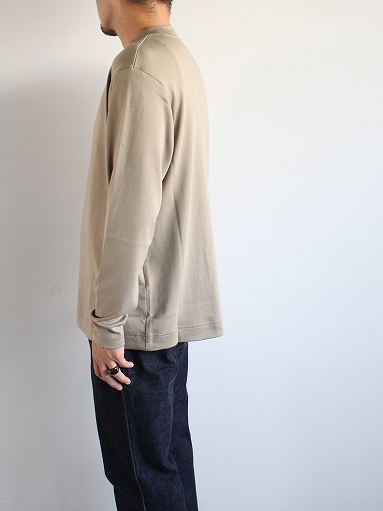 Cale Aging Cotton Smooth L/S T-Shirt_b0139281_18134391.jpg
