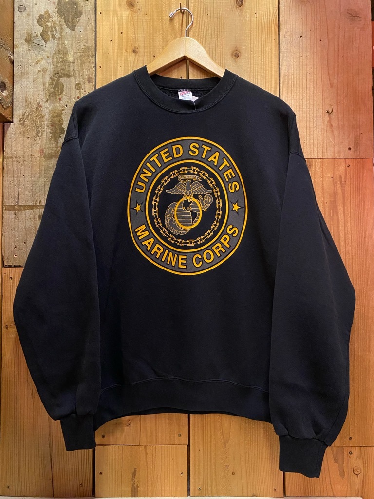 50's 60's USMCミリタリー　ヴィンテージ　スウェット　染込　アメカジ 50年代 50s 60年代 60s アメリカ軍 米軍 アイボリー ナチュラル