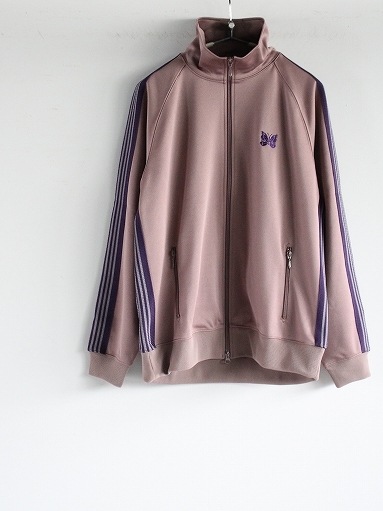 NEEDLES Track Jacket- Poly Smooth / Taupe_b0139281_17092510.jpg