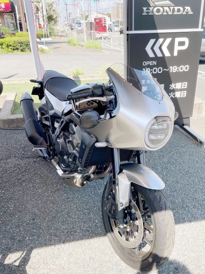 ホンダ「HAWK11」の実車を見てきました_e0045768_20024012.jpg