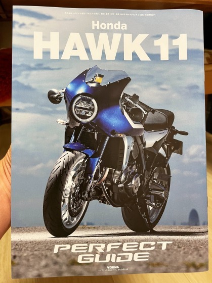 ホンダ「HAWK11」の実車を見てきました_e0045768_21030856.jpg