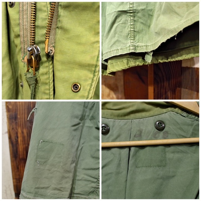 M65フィールドジャケット 3rd ステンシル 1970s US ARMY M-65 Field Jacket 3rd Edition with Stencil