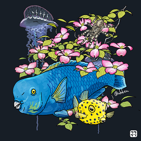 グッズ登録しました『有毒動植綵絵』_b0314286_10443476.jpg