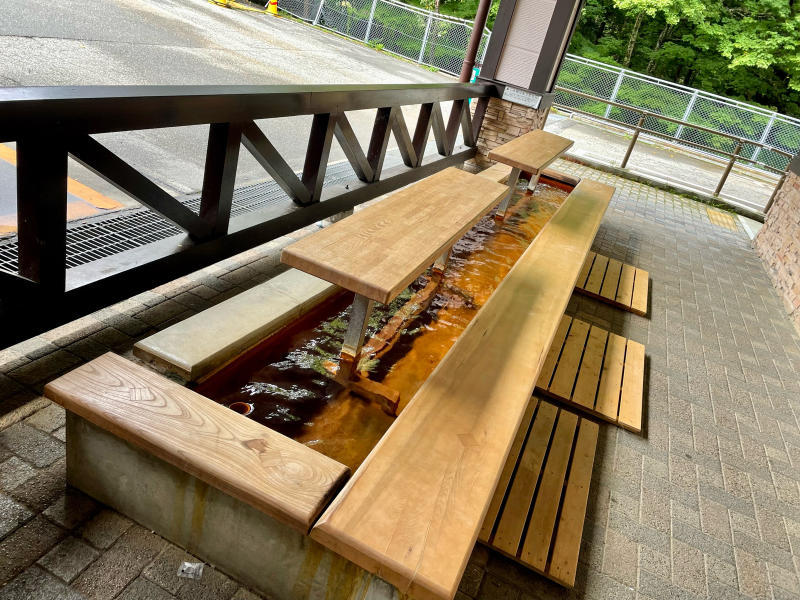 【日記】飛騨牛の焼きしゃぶランチ＆バスターミナルの足湯_b0008655_14265475.jpg