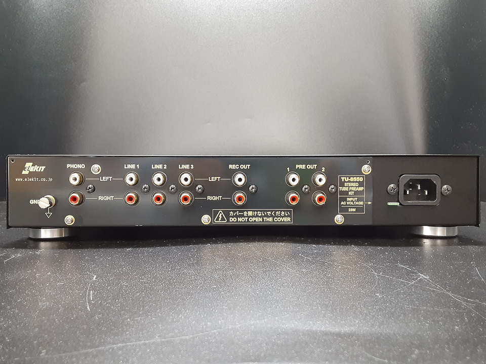 日本でいちばん早いエレキットTU-8550(フォノEQつきプリアンプ)インプレ ~その① 概要編~_b0350085_21132506.jpg
