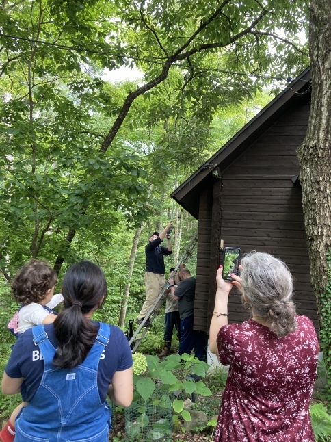 Grandmaの来日 初対面の孫ひめちゃま_d0348118_16364743.jpeg
