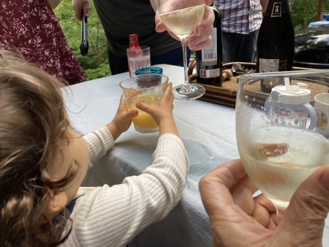 Grandmaの来日 初対面の孫ひめちゃま_d0348118_16382506.jpeg