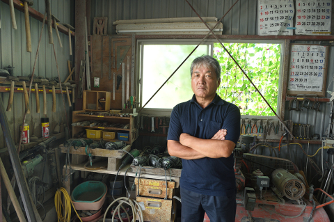 アトリエの彫刻家=長谷川喜男 滋賀県長浜市 : 二河白道-人物 アトリエの彫刻家=長谷川喜男 滋賀県長浜市 : 二河白道-人物