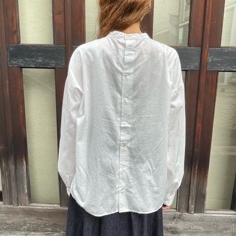 l'atelier du savon 〕リボン刺繍 秋の実ころころブラウス