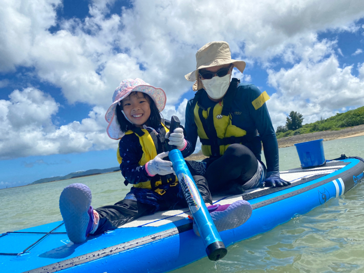 青空ようちえん〔平日〕SUPをもって家族で海へ繰り出そう!暑い日に海は気持ちがいい!_d0363878_15325631.jpg
