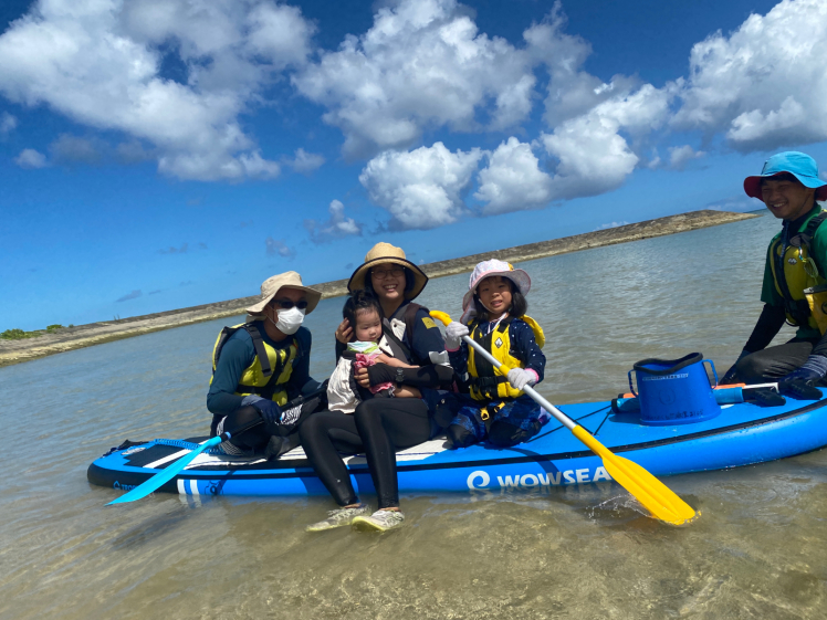 青空ようちえん〔平日〕SUPをもって家族で海へ繰り出そう!暑い日に海は気持ちがいい!_d0363878_15375871.jpg