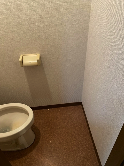 ロフトのある賃貸アパートの居室とトイレの壁紙を『サンゲツ』の量産クロスで張り替えさせて頂きました by interior styling of bright_c0157866_18001846.jpg