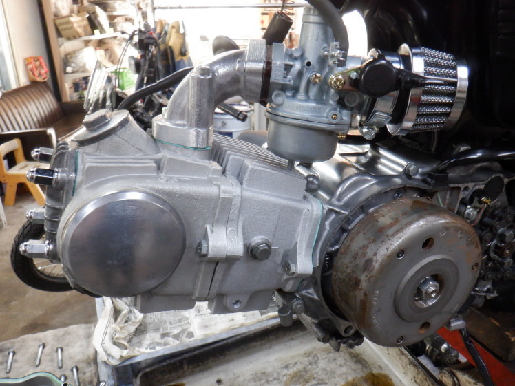 CD90 (改)エンジンボアップ仕様 ベンリィ90S ボアアップ作業 : モーターヘッド サイクルショップ