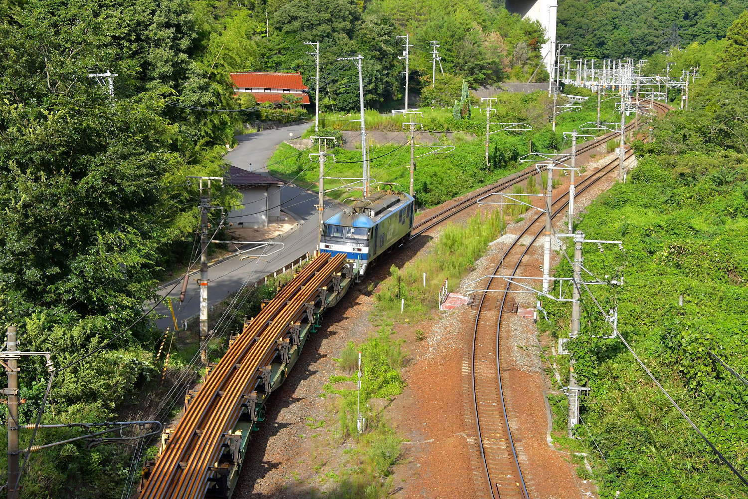 天鉄　鉄道レール 🛤️#北海道新幹線 150mレール輸送🛤️ 本日 #北海道新幹線 で使用され