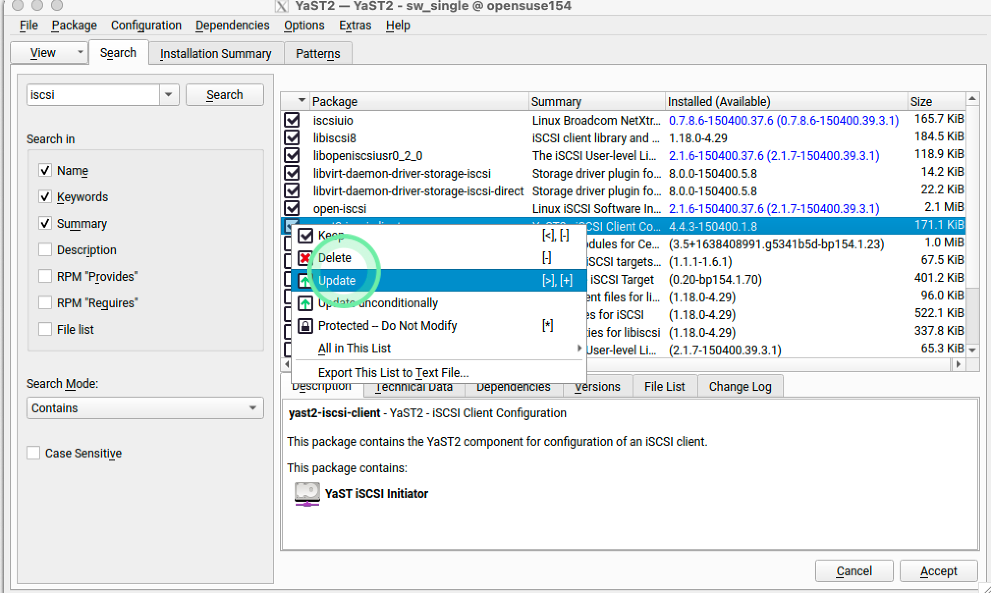 簡単! Linux で iSCSI で NAS を使う openSUSE Leap 15.4_a0056607_11004064.png