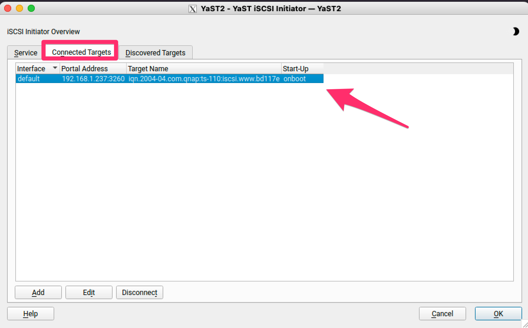簡単! Linux で iSCSI で NAS を使う openSUSE Leap 15.4_a0056607_11031013.png