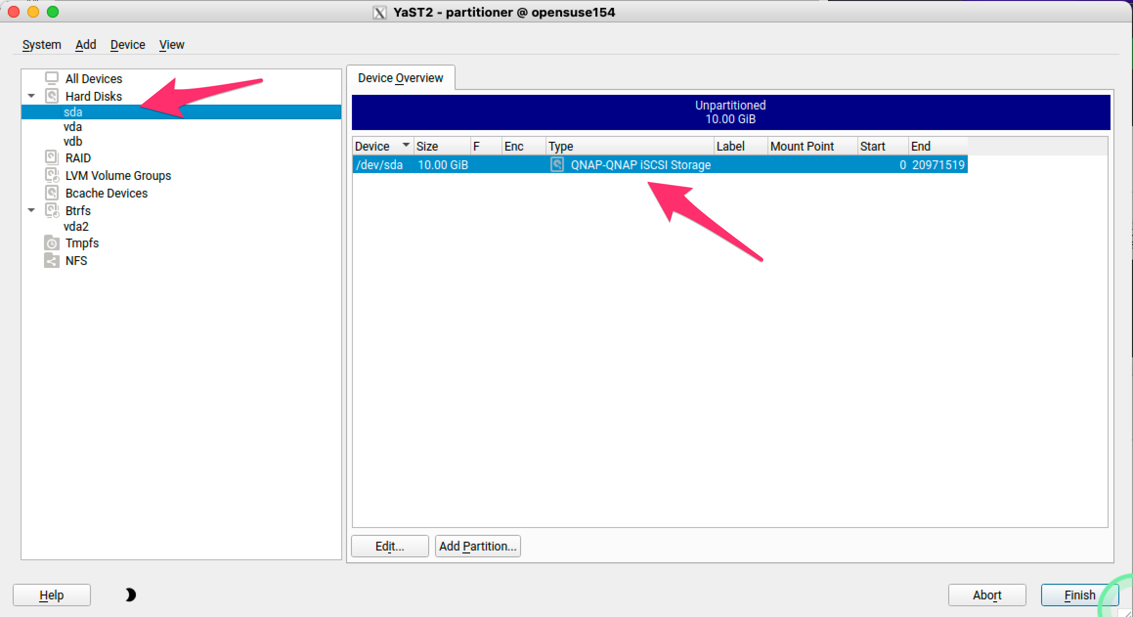 簡単! Linux で iSCSI で NAS を使う openSUSE Leap 15.4_a0056607_11040156.png