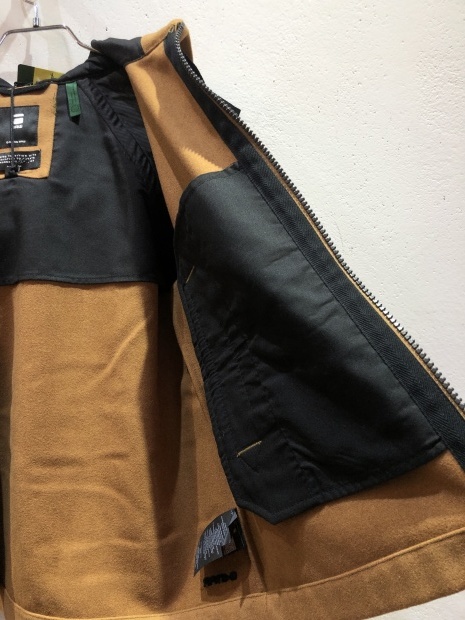 「G-STAR RAW ジースターロウ」新作ウールジャケット入荷です。_c0204280_11192000.jpg