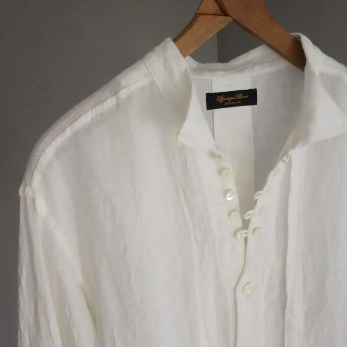 11月の製作予定 / frenchvictorians wingcollar belgium-linen shirt_e0130546_18534157.jpg