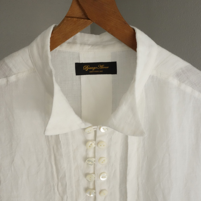 11月の製作予定 / frenchvictorians wingcollar belgium-linen shirt_e0130546_18542915.jpg