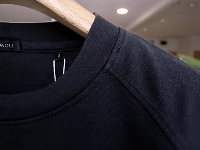 COMOLI コットンシルク 長袖クルー : TRUNK COMOLI コットンシルク 長袖クルー : TRUNK