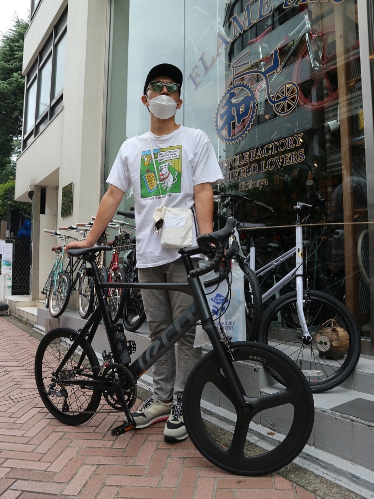 9月11日　渋谷　原宿　の自転車屋　FLAME bike前です_e0188759_17532649.jpg