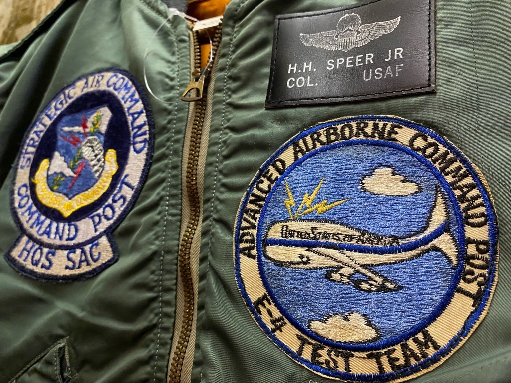 9月14日(水)マグネッツ大阪店冬物Vintage入荷日Part1!!#1 U.S.AirForce編Part1 \"L-2B Flight JKT\"!!_c0078587_21055460.jpg