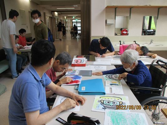 9/9 創作活動_a0154110_15272742.jpg