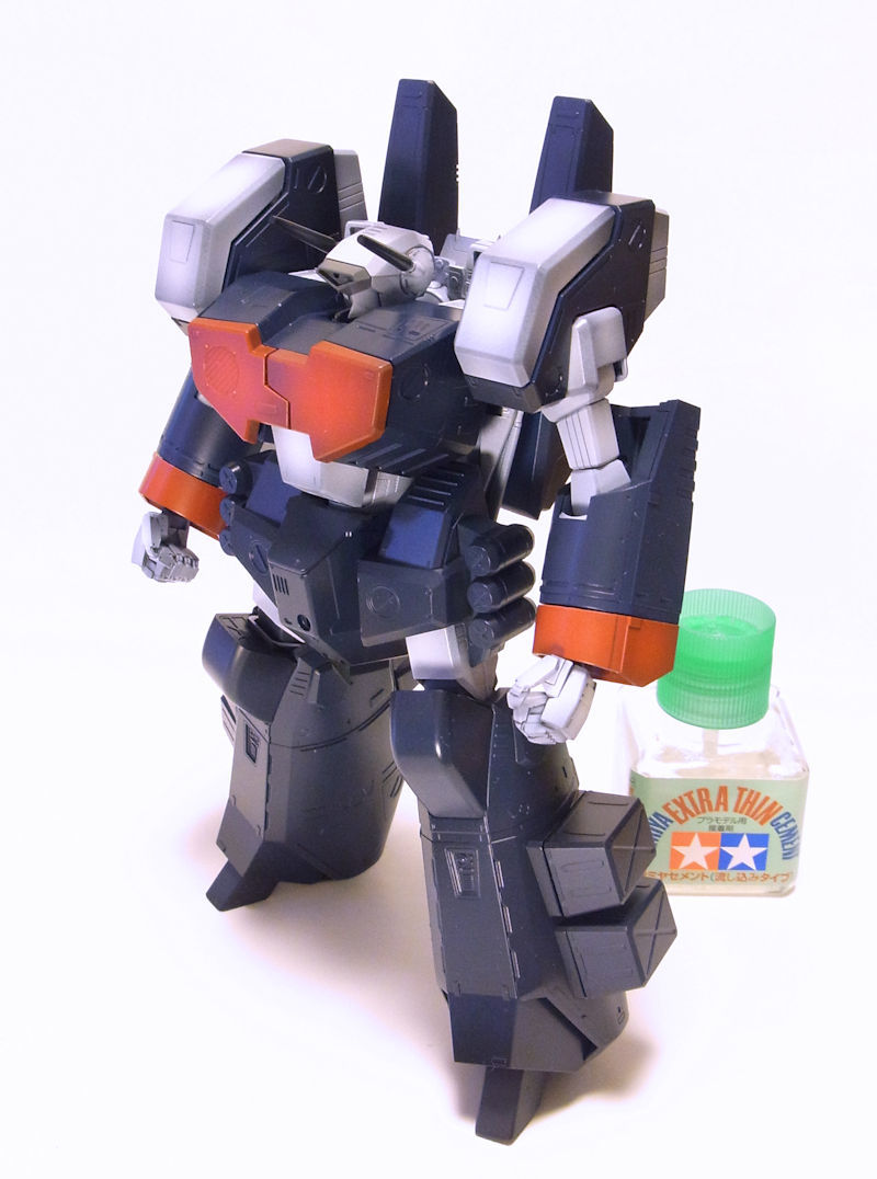 1/72・アーマードバルキリーVF-1J 4 基本塗装完了 : シン