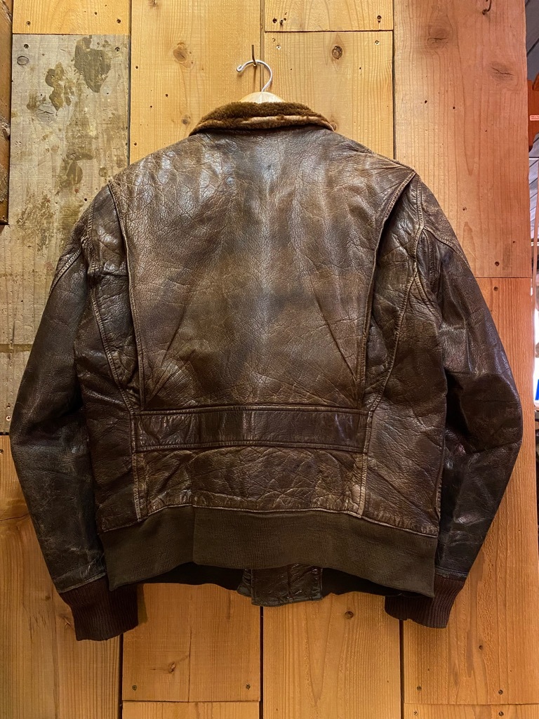 50s USN 聞きづらかっ G-1 レザーフライトジャケット MIL-J-7823 50s USN 聞きづらかっ G-1 レザーフライトジャケット MIL-J-7823