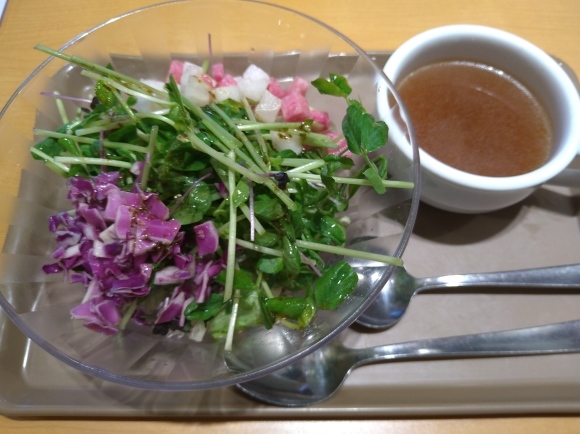 9/14 ステーキ宮八王子松木店 宮ランチ+ランチサラダバー+ドライゼロ_b0042308_19403444.jpg