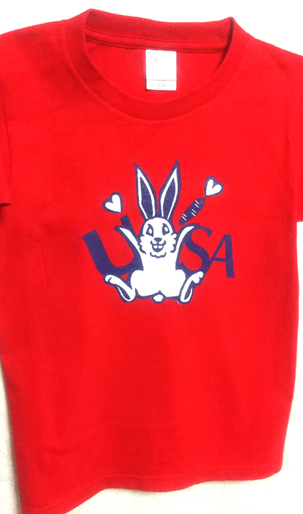 USA T-shirt  来年はウサギ！_d0139575_22560012.jpg