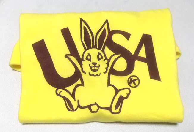 USA T-shirt  来年はウサギ！_d0139575_22573300.jpg