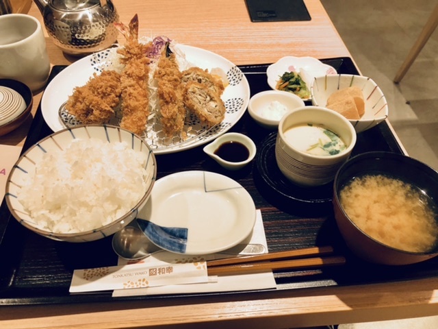 【とんかつ和幸でレディース膳「葵」】_b0009849_17464471.jpeg