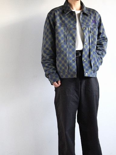 NEEDLES Penny Jean Jacket - Poly Jq. : 『Bumpkins putting on airs』
