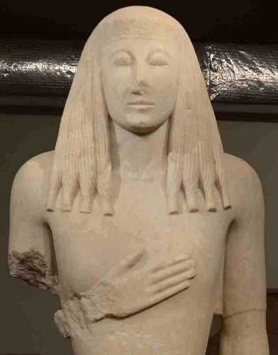 古代ティラで発見されたコレ―像 : 日刊ギリシャ檸檬の森 古代