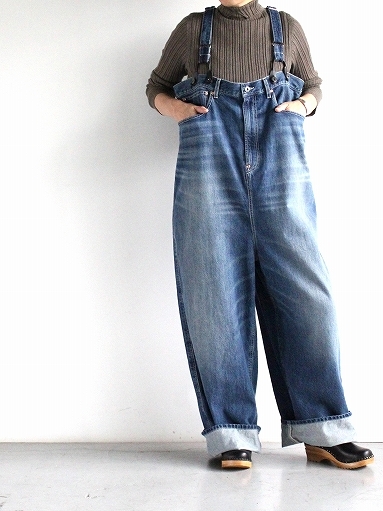 Rhodolirion　5Pockets Suspender Pant - Denim_b0139281_17130856.jpg