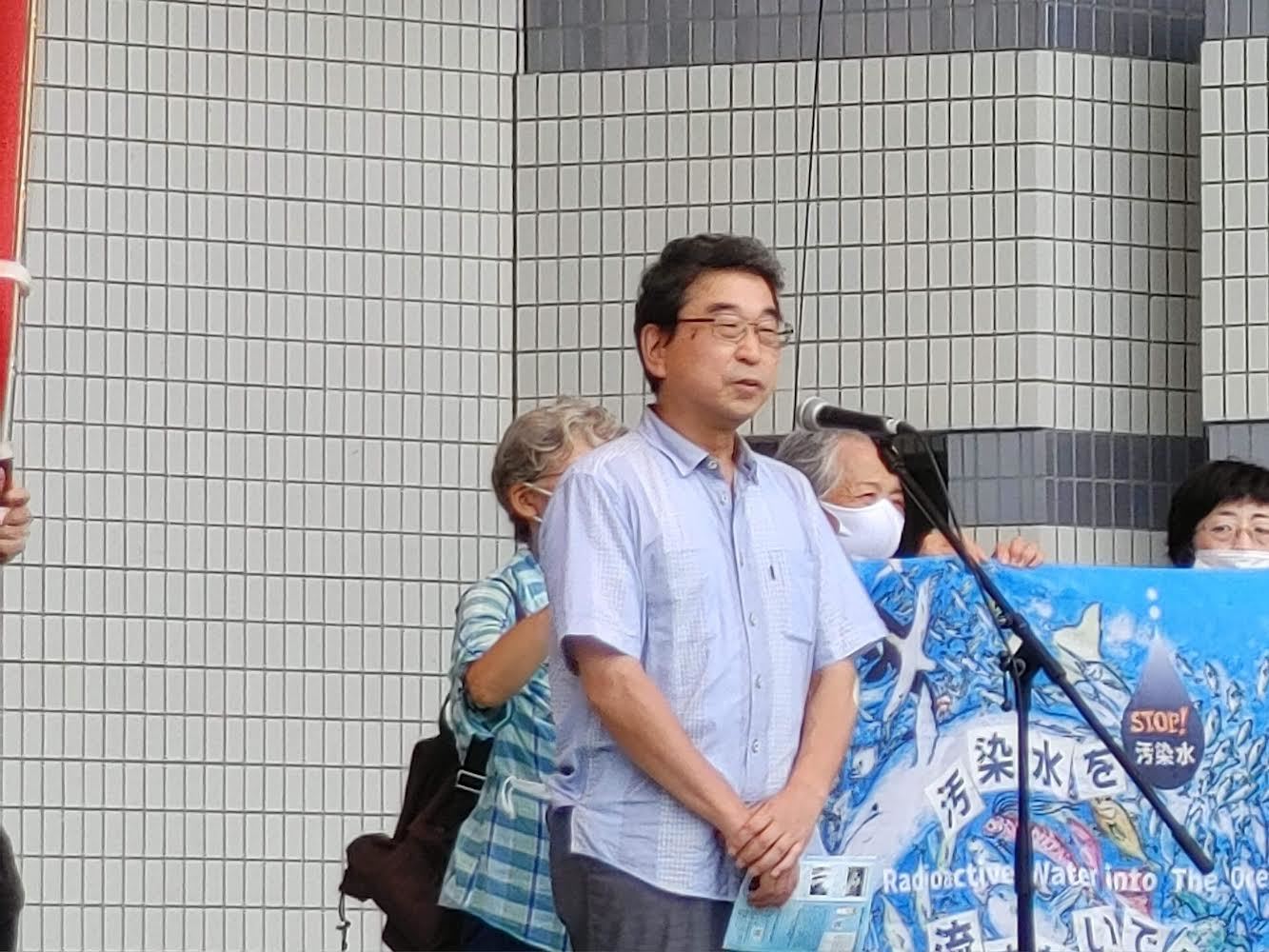 雨を突いて「国葬反対!改憲発議と大軍拡やめろ!さようなら戦争さようなら原発9.19大集会」_e0068696_08582049.jpeg
