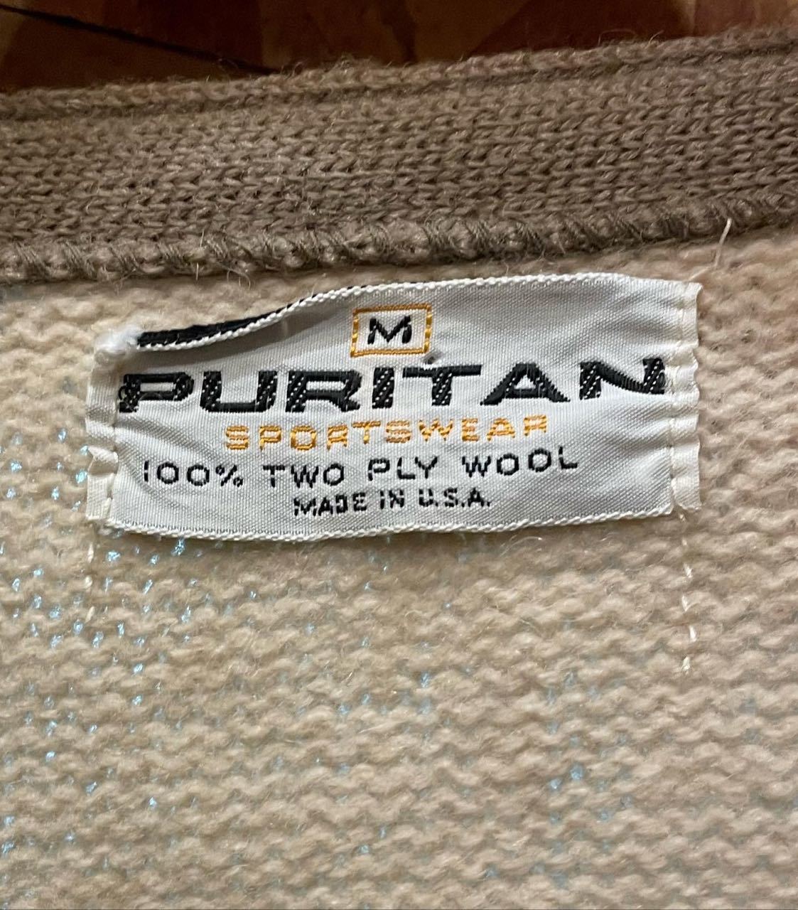 ９月２２日（木）入荷！６０s Puritan Vintage wool cardigan !! _c0144020_15141673.jpg