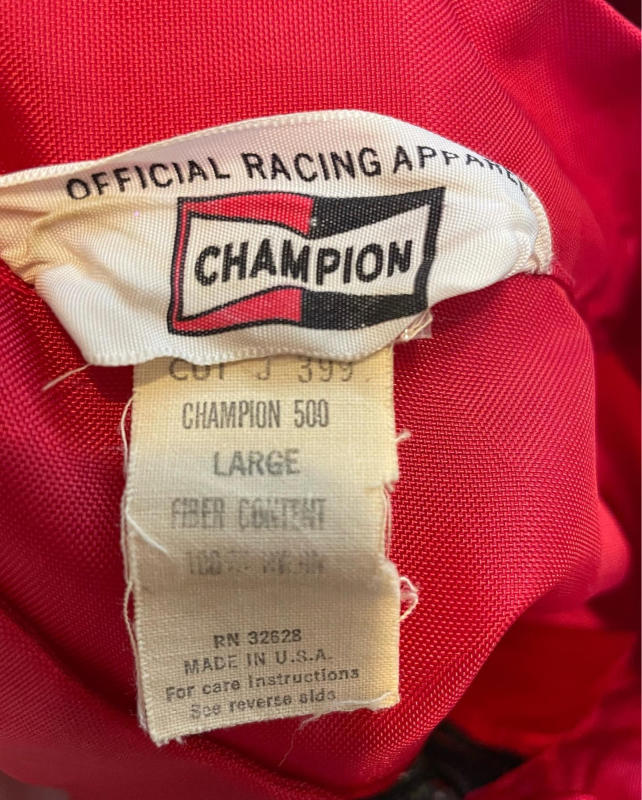 70s champion sparkplug nylon jacket!_c0144020_21214877.jpg