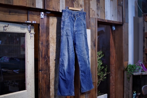 1940s~ PIONEER Denim Work Pants / 40年代~ パイオニア ヴィンテージ