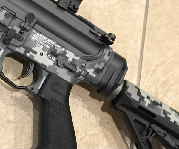 東京マルイ スタンダード電動ガンM4A1 改造 カスタム オフセット