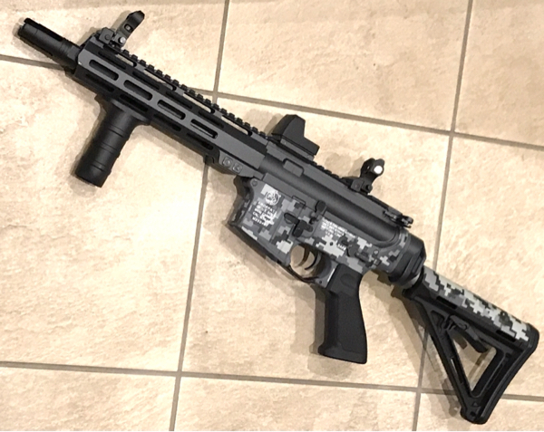 東京マルイ スタンダード電動ガンM4A1 改造 カスタム オフセット