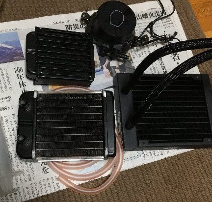lazer3d LZ7(SFX)の水冷化 完成編 : ばいく日