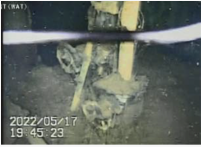 「福島第一原発１号炉の格納容器内部 鉄筋がむき出しになったペデスタル」_e0068696_17155447.png
