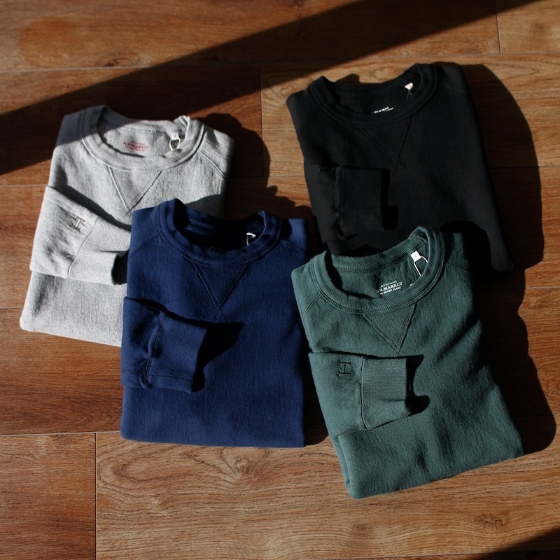 H.RANCH.MARKET スーパーストレッチ クルーネック スウェットシャツ スーパーストレッチ クルーネック スウェットシャツ | HOLLYWOOD