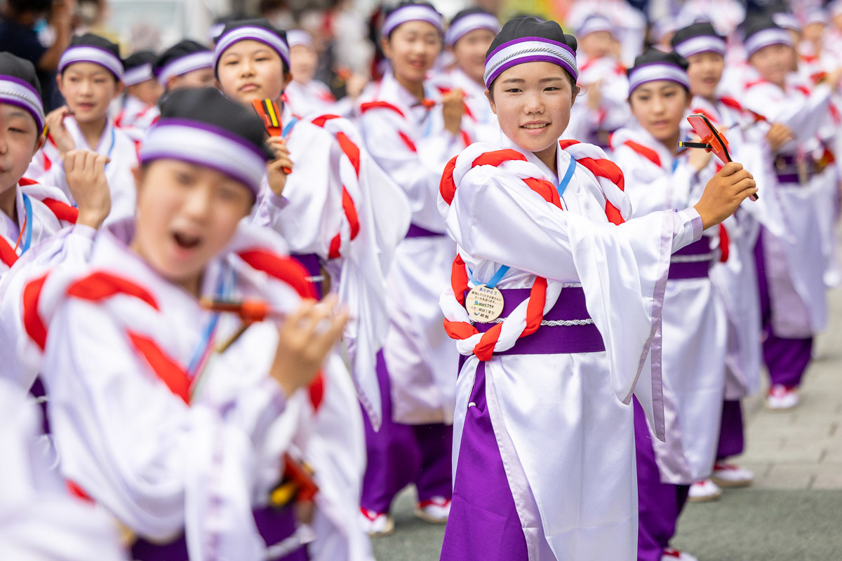 2022よさこい鳴子踊り特別演舞 上町よさこい鳴子連 その4_a0077663_16115049.jpg
