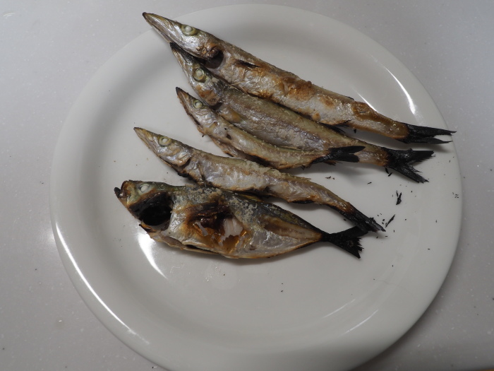 夫の釣果とその後(天ぷらと南蛮漬け)_c0116915_01211408.jpg